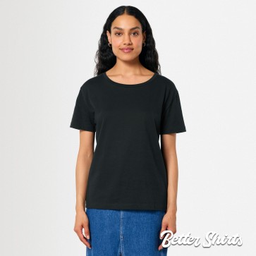 Stella Serena - Das Iconic Mid-Light Damen Scoop Neck T-Shirt 