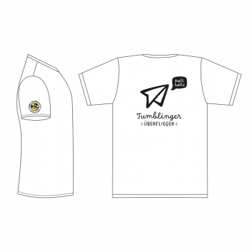 T-Shirt Tumblinger Schule - Überflieger - 100% Bio-Baumwolle