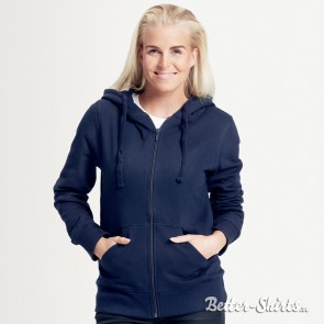 Neutral Ladies Zip Hoodie
