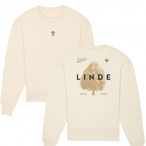 Linde Sweatshirt + Druck Baum