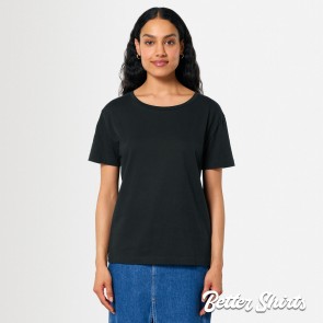Stella Serena - Das Iconic Mid-Light Damen Scoop Neck T-Shirt