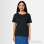 Stella Serena - Das Iconic Mid-Light Damen Scoop Neck T-Shirt 