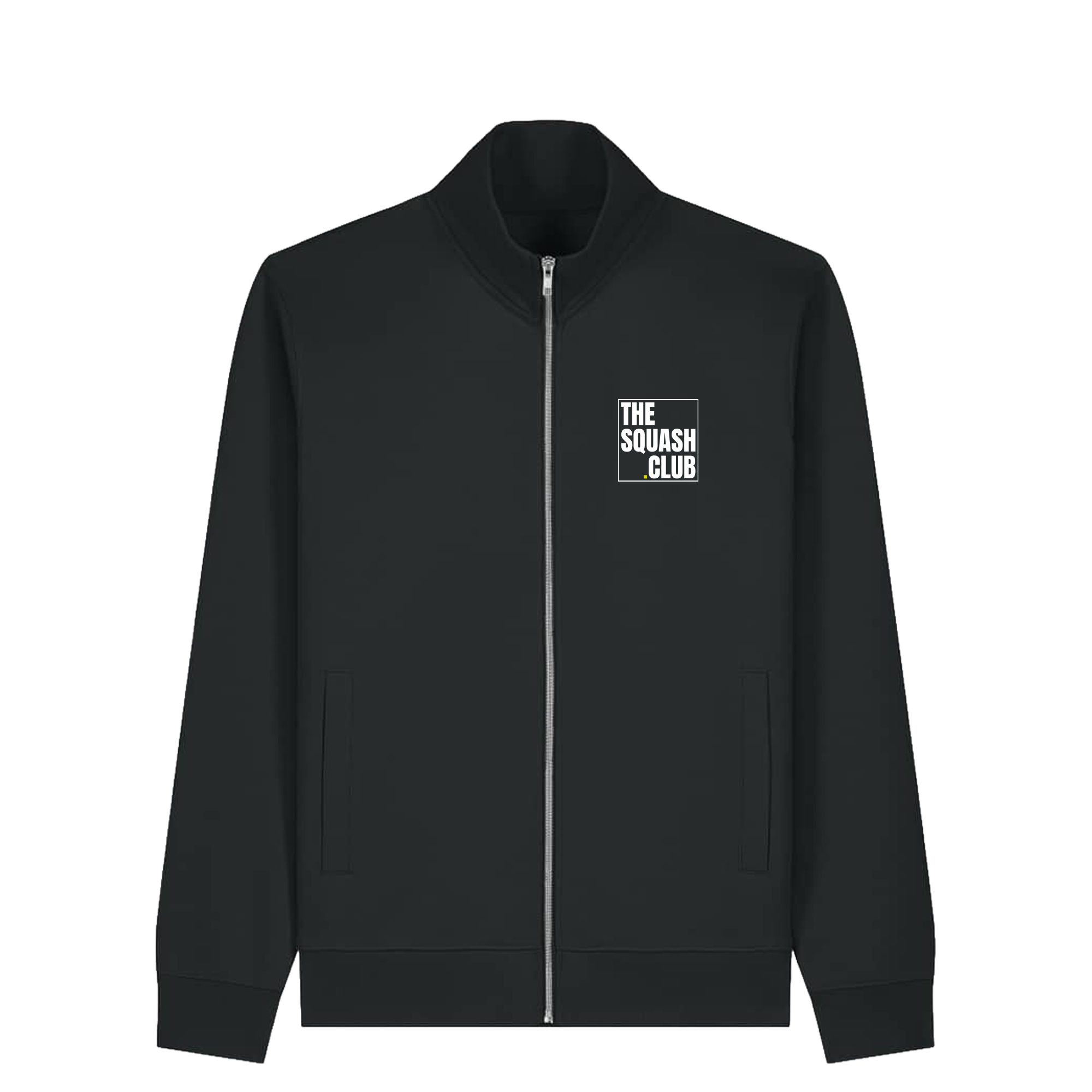 Unisex Sweatshirt mit Zipper Black