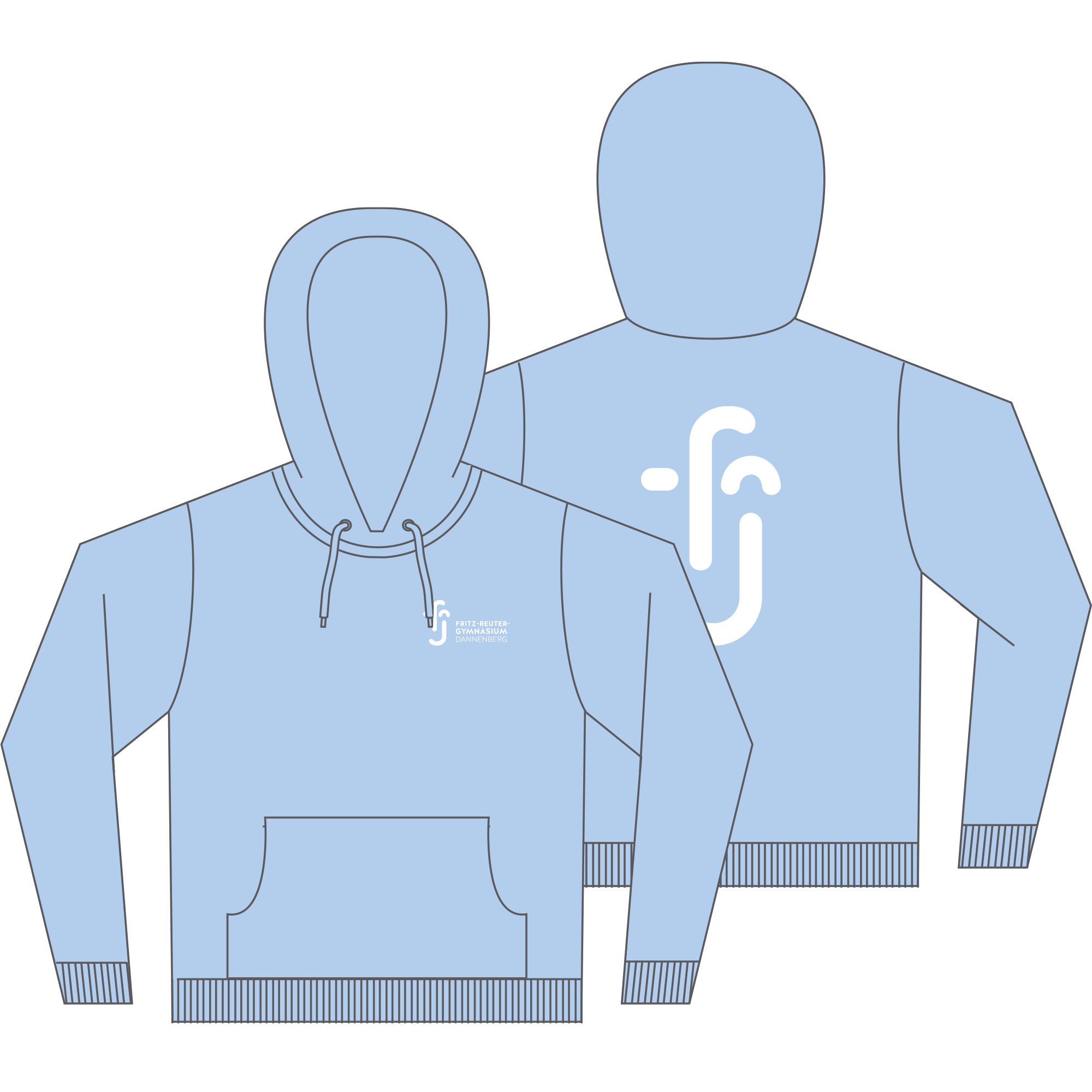 Unisex Hoodie Cruiser 2.0 Blue Soul