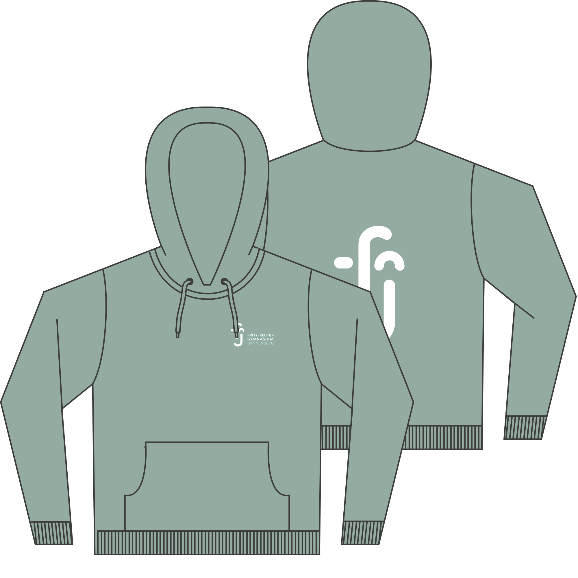 Unisex Hoodie Cruiser 2.0 Aloe