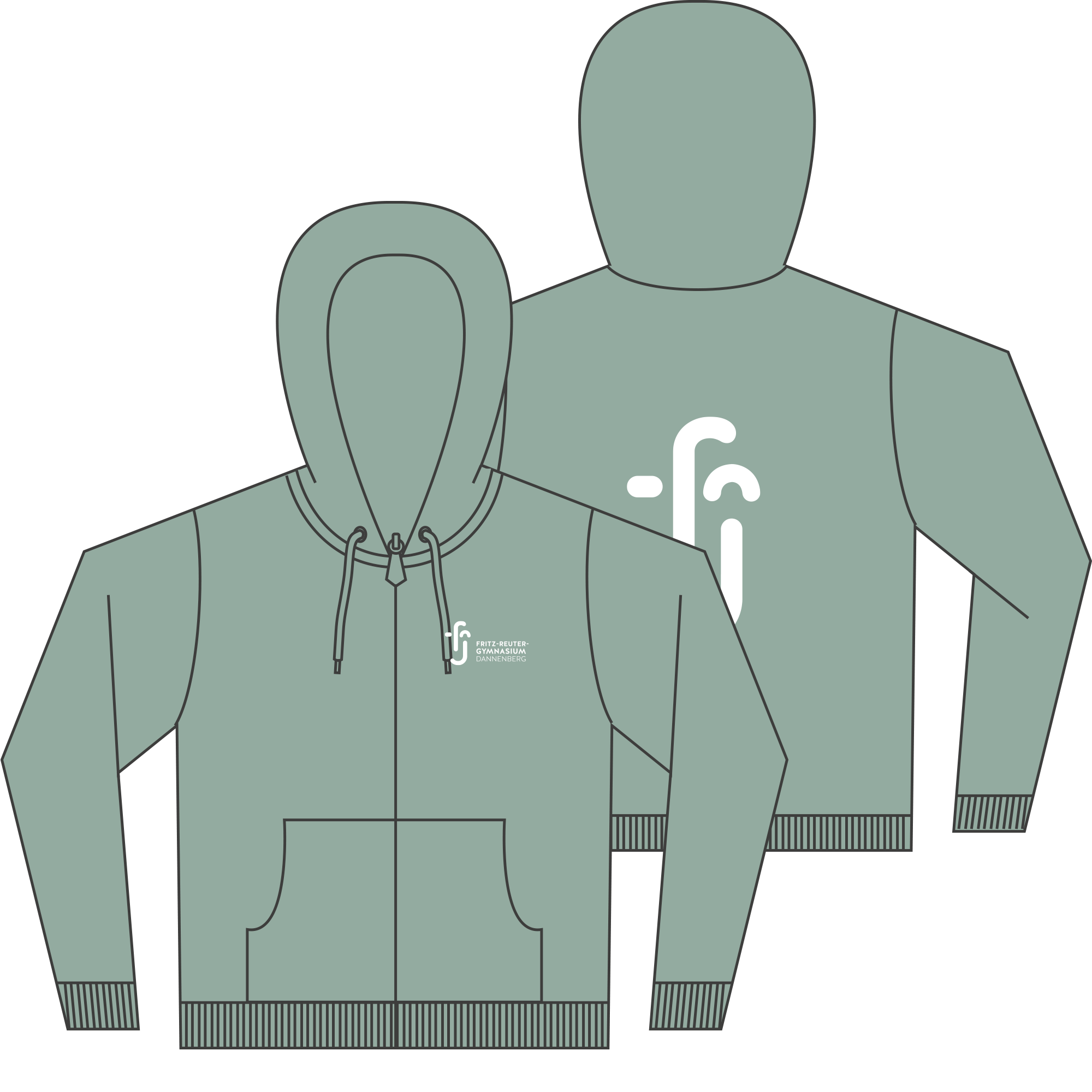 Unisex Zipper Cultivator Aloe