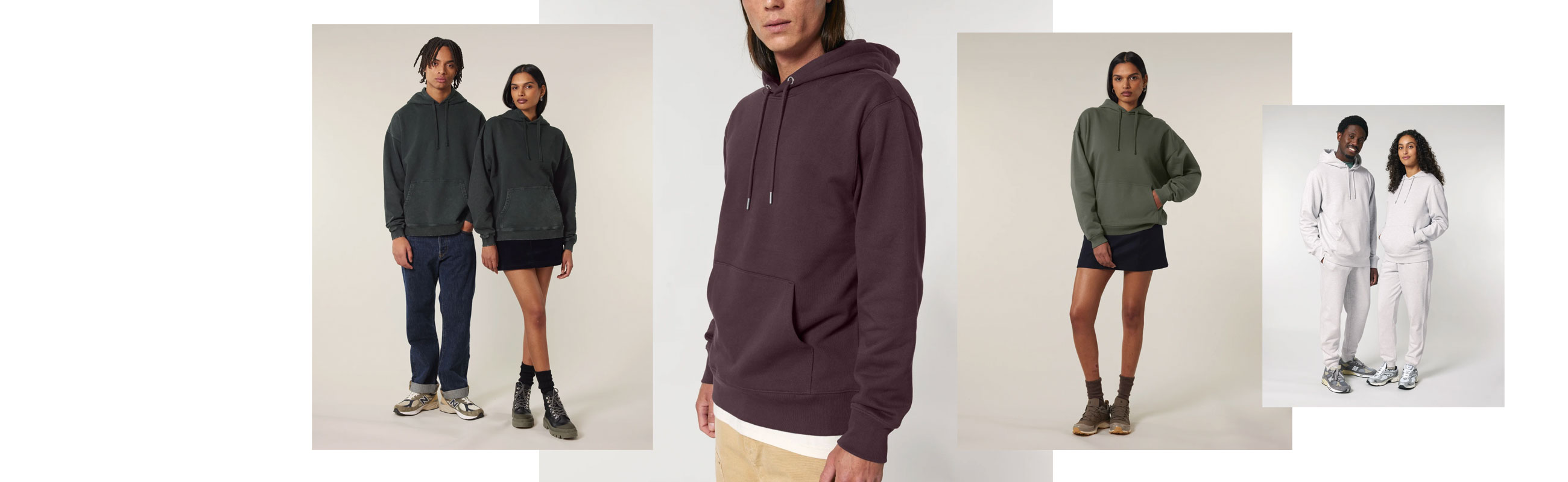 Bio Sweatshirts und Bio Hoodies