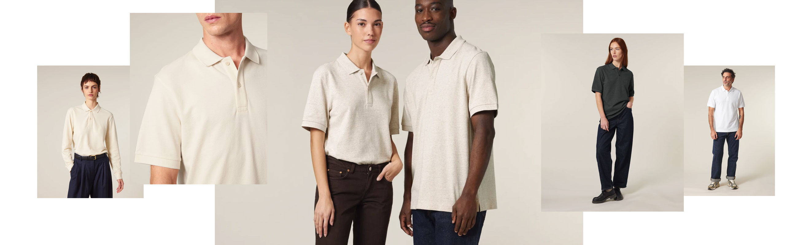 Bio Poloshirts von Stanley Stella